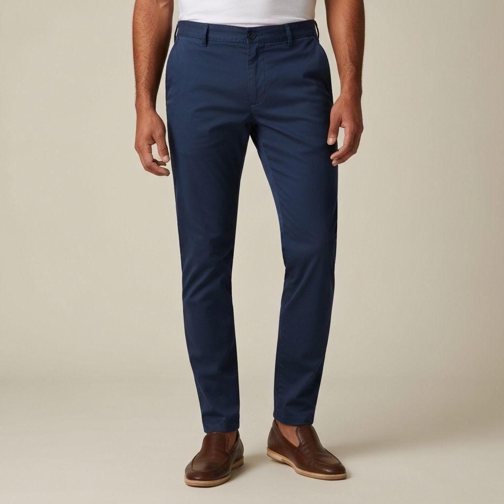 Navy Blue Chinos