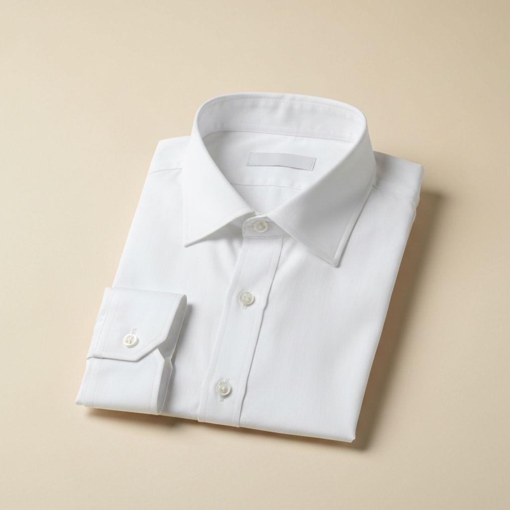 Classic White Oxford Shirt view 3